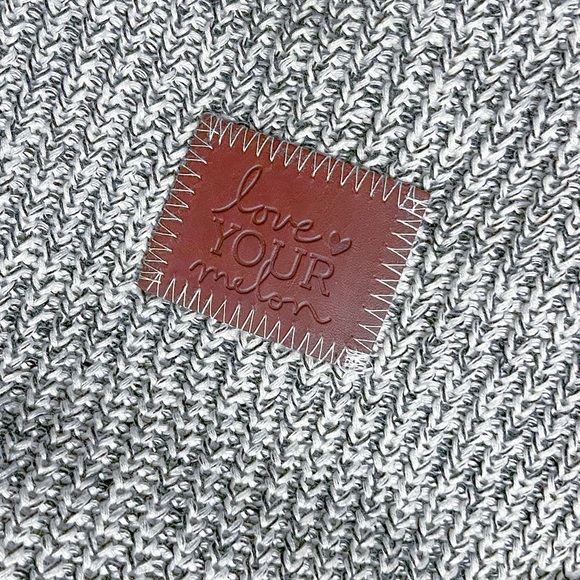 Love Your Melon Speckled High Cowl Neck Knit Sweater - Picture 5 of 6